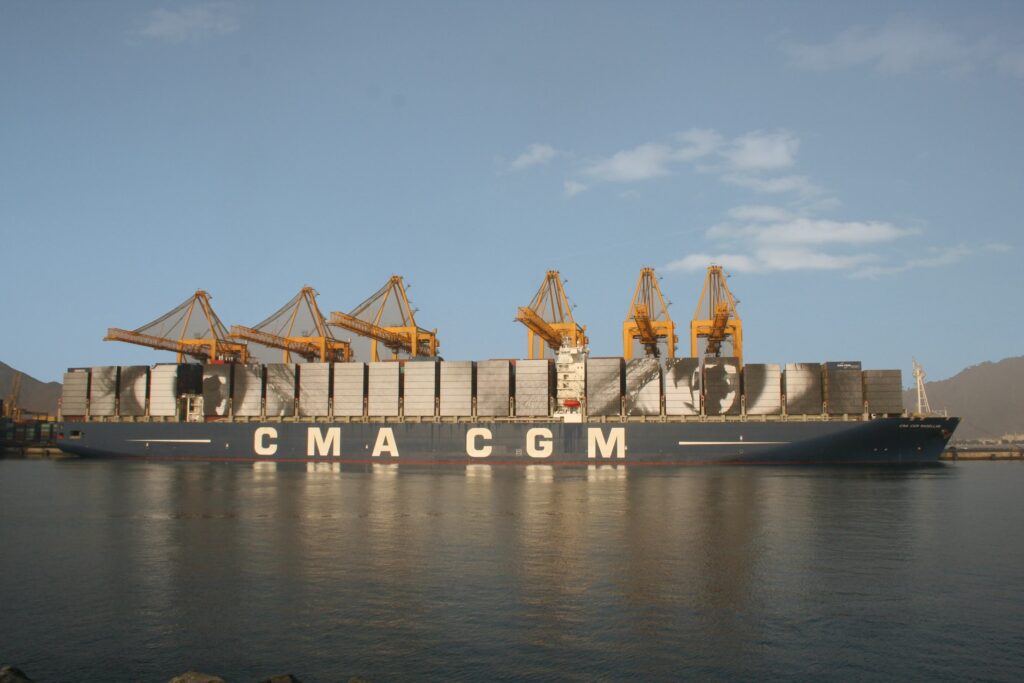 CMA - CGM Vessel - Gulftainer