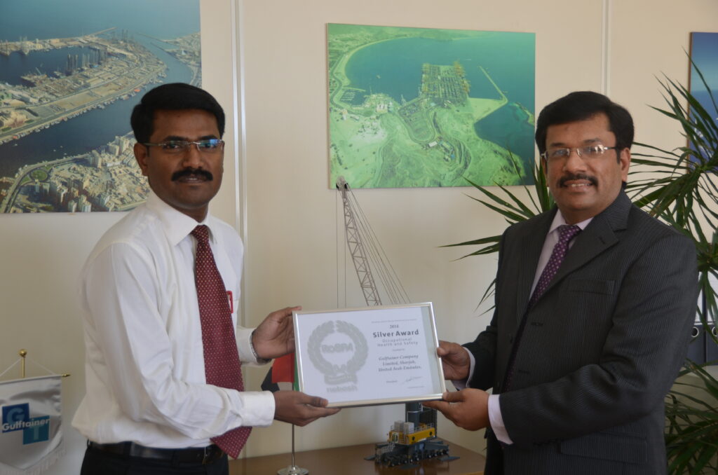 RoSPA Award - Gulftainer