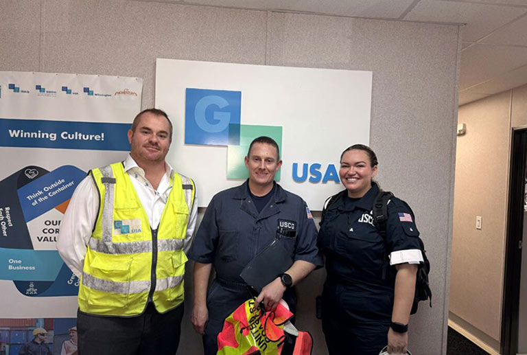 Gulftainer’s Canaveral Cargo Terminal Successfully Passes 10th Consecutive U. S. Coast Guard Annual Inspection