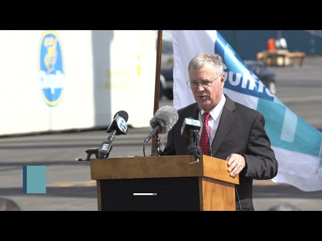 Port of Wilmington Opening event RTGs